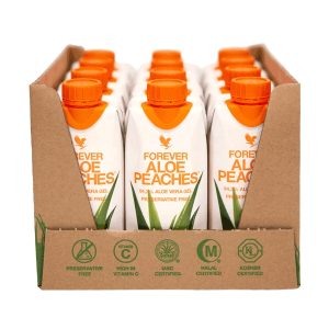 Aloe Peaches 12x330ml